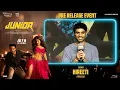 Download Lagu Hero Kireeti Speech @ Junior Pre-Release Event | Ravi Chandran | Genelia | Sreeleela | Radha Krishna