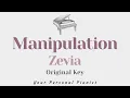 Download Lagu Manipulation - Zevia (Original Key Karaoke) - Piano Instrumental Cover with Lyrics