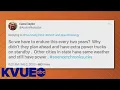 Austin power outages Why weren t trucks on standby How much tree trimming is happening KVUE