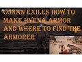 Conan Exiles How to make Hyena Armor and Where to Locate the Armorer Needed