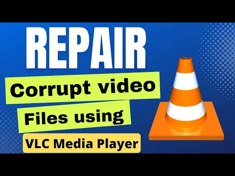 Download MP3 How to repair Corrupt video file using VLC