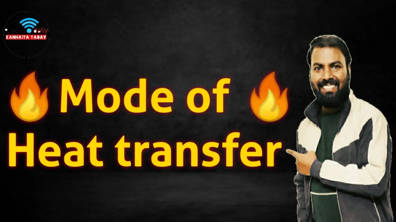 Heat transfer Conduction convection and Radiation || Conduction || Convention || Radiation || #Kvsir