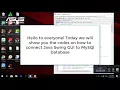 Tutorial How to Connect Java Swing GUI to MySQL Database