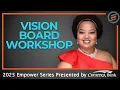 Goal Setting Vision Board Workshop A Recipe for Creating a Life You Imagine with A Mera Frieman