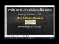 AP Calculus AB - Unit 3 Review