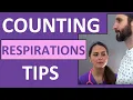 Counting Respirations Nursing Skill Assessment Respiratory Rate CNA Skill