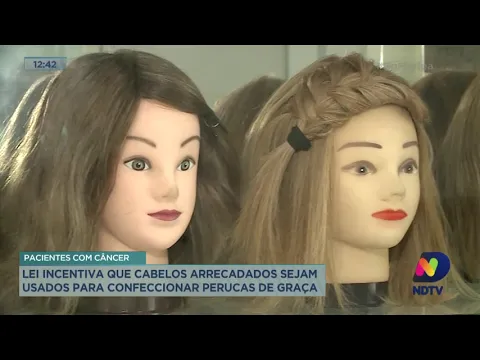 Pacientes com Câncer: lei incentiva que cabelos arrecadados sejam usados para confeccionar perucas