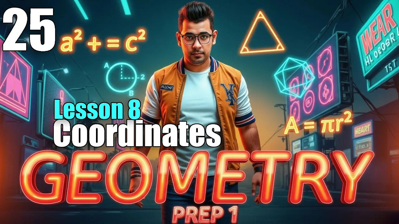 Geometry  | Prep 1 | Coordinates | شرح ماث أولى إعدادي لغات