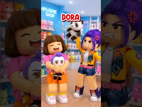 Dora stole your plushie! 🥺😤