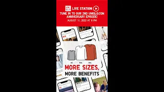 CELEBRATING 2 YEARS OF UNIQLO COM MORE SIZES MORE BENEFITS WITH BIANCA REX AND LAUREN