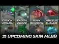 Update 21 Upcoming Skin in Mobile Legends!! Gusion \u0026 Hanabi VENOM?? | Skill Effect Only