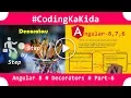 Angular tutorial step by step Part-6 Decorators in angular angular tutorial coding ka kida