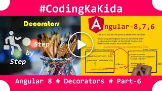 Angular tutorial step by step Part-6 Decorators in angular angular tutorial coding ka kida
