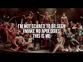 The Greatest Showman - This Is Me (Lyric Video) HD