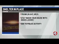 Shelter in place issued for portion of Dunkirk