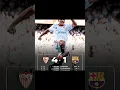 Lagu Barcelona vs Sevilla 🤣 #barcelona #sevilla #laliga #realmadrid #shorts