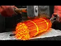 Download Lagu From Rusty Nails to a Shiny Damascus Blade 🔥 Knife Forging Process