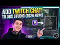 How to Add Chat Overlay to OBS Studio 2026 - How to Add Twitch Chat to OBS Studio 2026