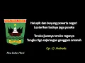Download Lagu MARS SUMATERA BARAT | Lirik Lagu