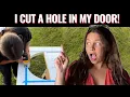 How to install a Window Insert - DIY Window in Door