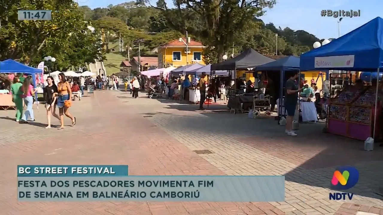Festa dos Pescadores movimentou Balneário Camboriú no fim de semana