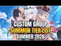 Custom Group Summon Tier List Summer 2026 - Epic Seven