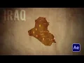 Create a Map Explainer in After Effects with Free Assets PART 1