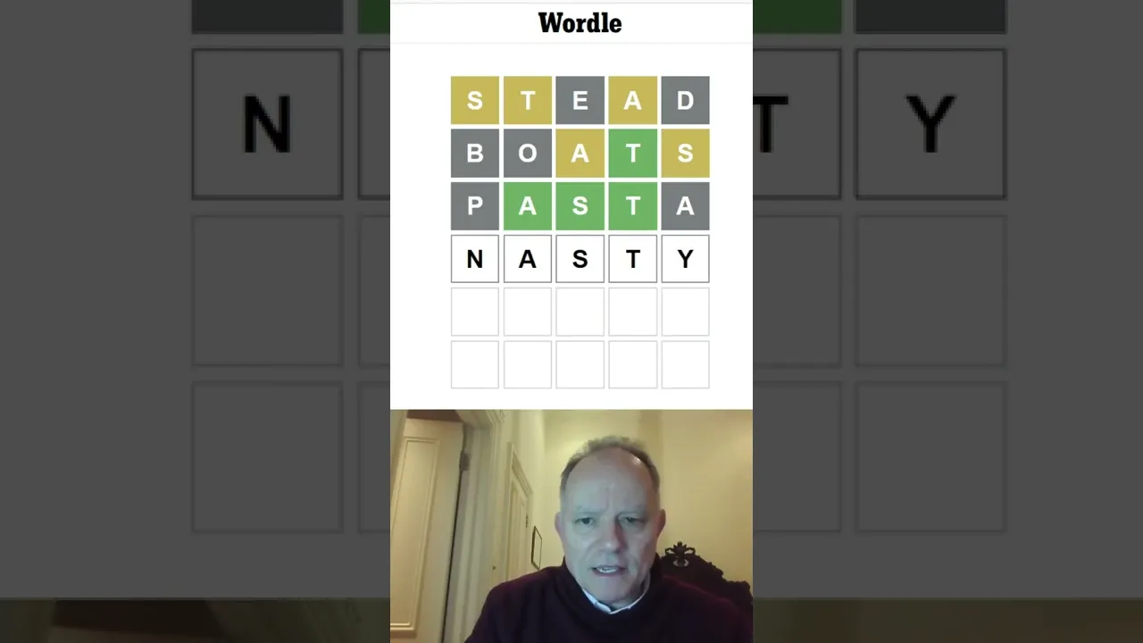 Wordle in a Minute - Hard Mode 2nd March 2022