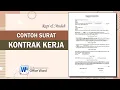 Download Lagu Contoh Surat Kontrak Kerja || Kontrak Kerja