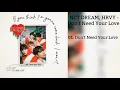 [DOWNLOAD LINK] NCT DREAM, HRVY - DON'T NEED YOUR LOVE
