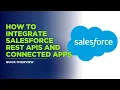 How to integrate Salesforce rest apis
