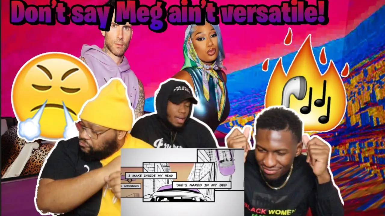 Maroon 5 - Beautiful Mistakes ft. Megan Thee Stallion (Official Lyric Video) REACTION!!