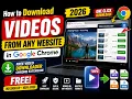 How to Download s From Any Website in Google Chrome - FREE Downloader Extension 2026