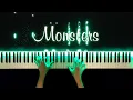 Download Lagu Katie Sky - Monsters | Piano Cover with Strings (with Lyrics \u0026 PIANO SHEET)
