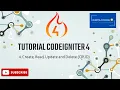 Tutorial Codeigniter 4 4 Cara Membuat CRUD Dengan MySQL dan Codeigniter 4