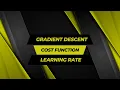 Gradient Descent Cost Function Learning Rate