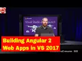 Building web apps powered by Angular 2 x using Visual Studio 2017