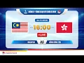 Lagu 🔴Trực tiếp: Malaysia vs Hồng Kông (TQ) |16:00-24.11.2025| Vòng loại U17 Châu Á 2026