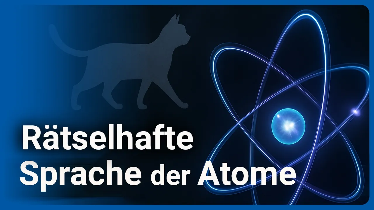 Quantenmechanik verstehen • Sprache der Atome • Einstieg in Schrödingers Katze | Stefan Heusler
