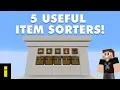 5 Useful Item Sorters For Minecraft Java Bedrock
