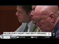 Nelson County sheriff chief deputy arraigned attorneys argue over bond conditions