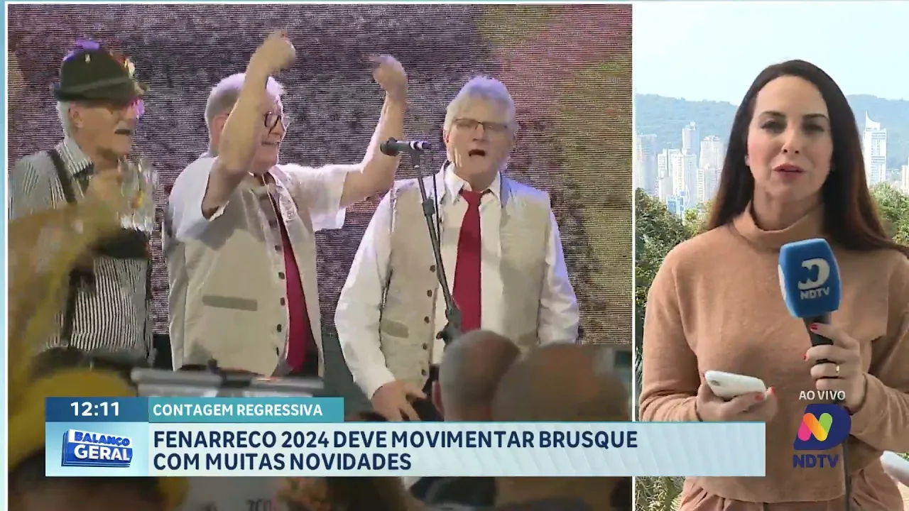 Contagem regressiva: Fenarreco 2024 traz atrações inéditas para Brusque