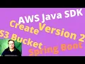 Spring Boot Aws Sdk 2 Create Bucket