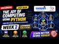The Joy of Computing using Python Week 2 Assignment Answers 2026 NPTEL July 2026 100 Correct