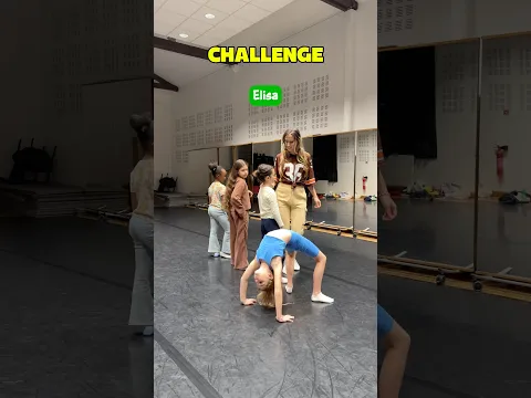 CHALLENGE DESCENTE EN PONT ! T’ES CAP ? #gym #souplesse #shorts