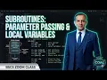 Mastering the Stack Frame Subroutines Local Variables NASM
