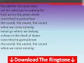 Youngblood Hawke - We Come Running Lyrics