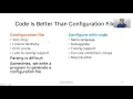 20 Use Configuration File Or Use Code