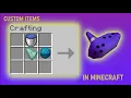 How to make your own CUSTOM ITEMS in MINECRAFT 1 16 4 WITH RECIPES SPIGOT CODING TUTORIAL