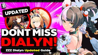 THE BEST AGENT EVER The BEST UPDATED Guide to Dialyn W-Engine - Zenless Zone Zero